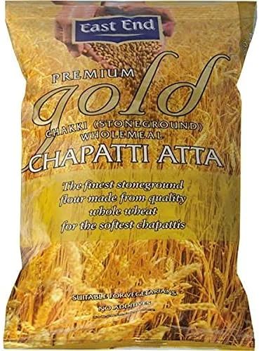East End Premium Gold Chakki (Stone Ground) Wholemeal Chapatti Atta 20kg