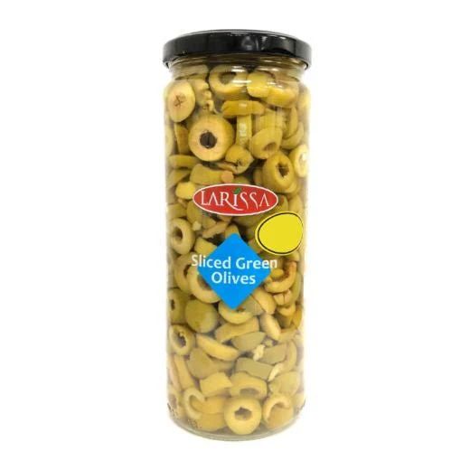 Larissa Sliced Green Olives 430g