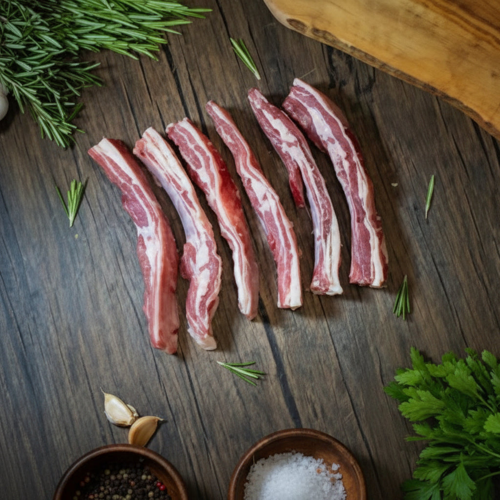 Sheep Ribs Slices