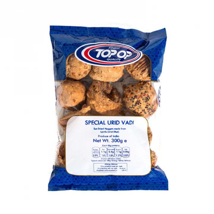 Top Op Vadi Urid Special Lentil Nuggets 300g