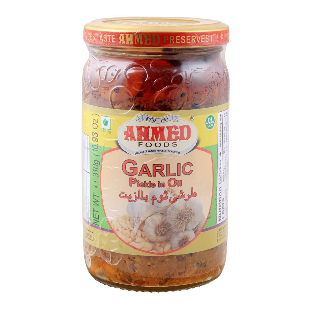 Ahmed Garlic Pickle In Oil 330g