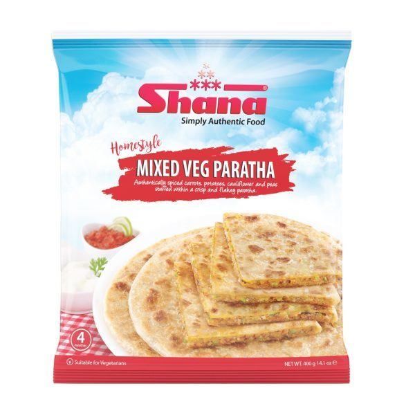 Shana Homestyle Mixed Veg Paratha 600g