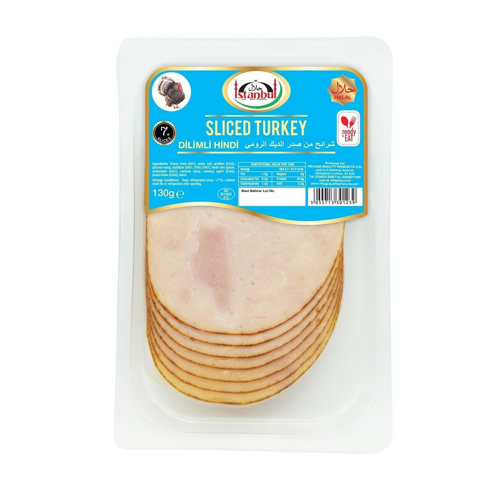 Istanbul Sliced Turkey 130g