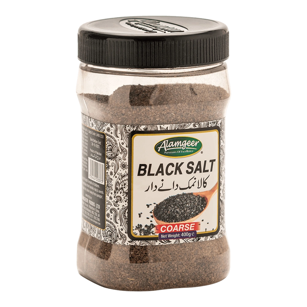 Alamgeer Black Salt (Coarse) 400g