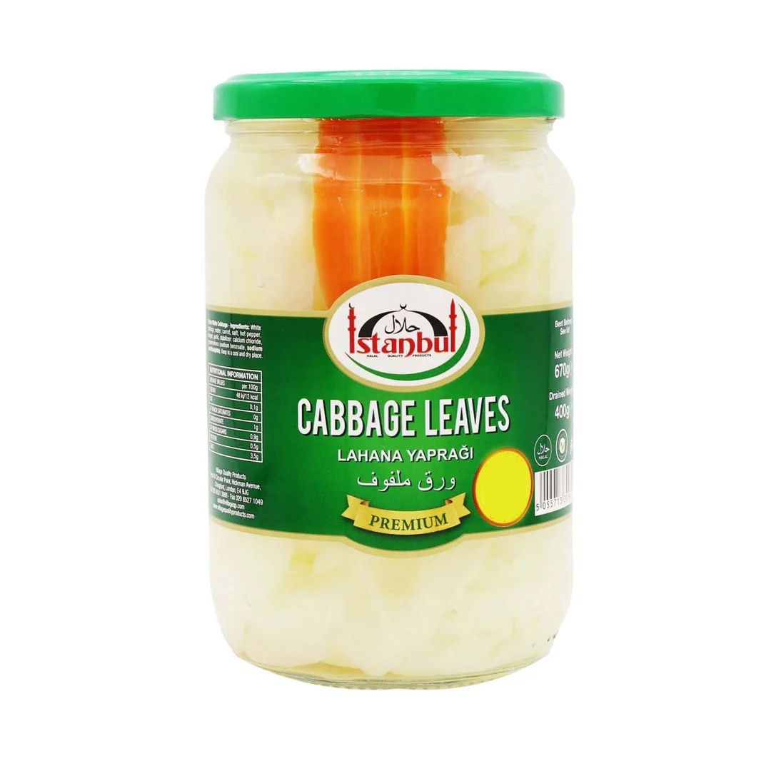 Istanbul Cabbage Leaves 670g