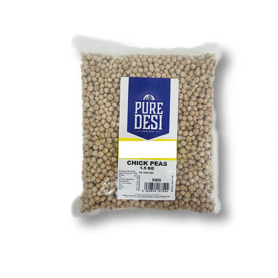 Pure Desi Chick Peas 1.5kg