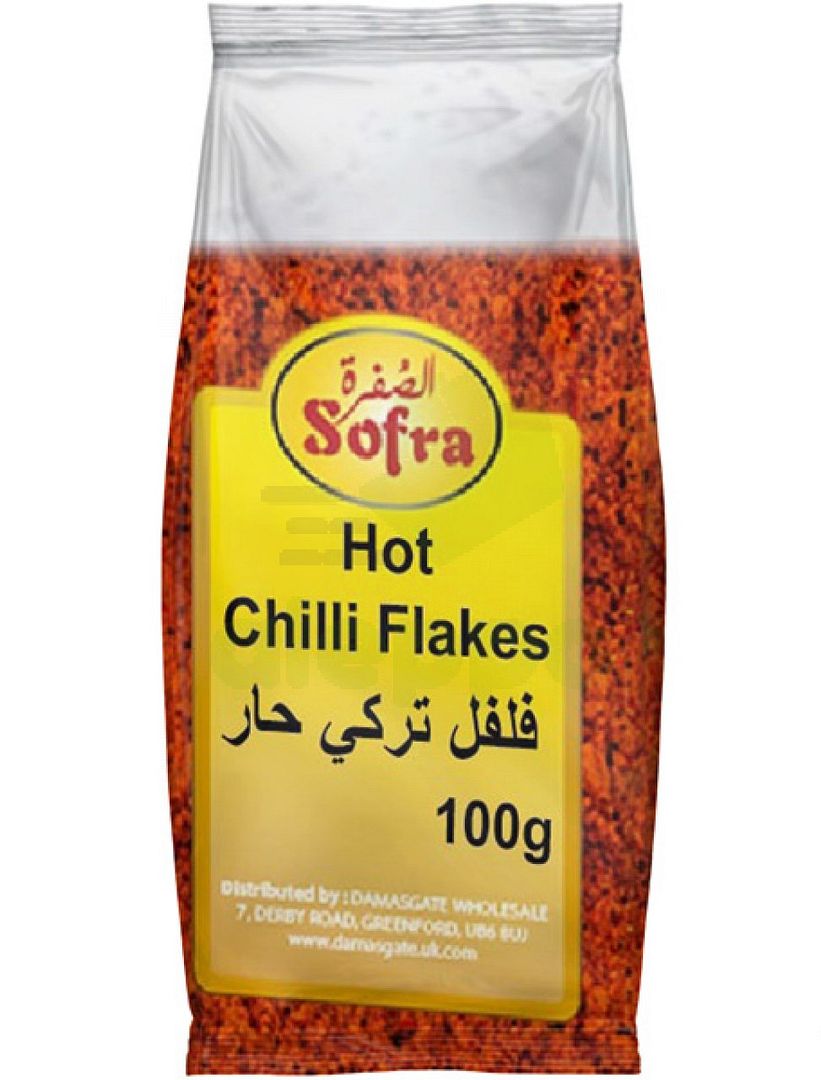 Sofra Hot Chilli Flakes 100g