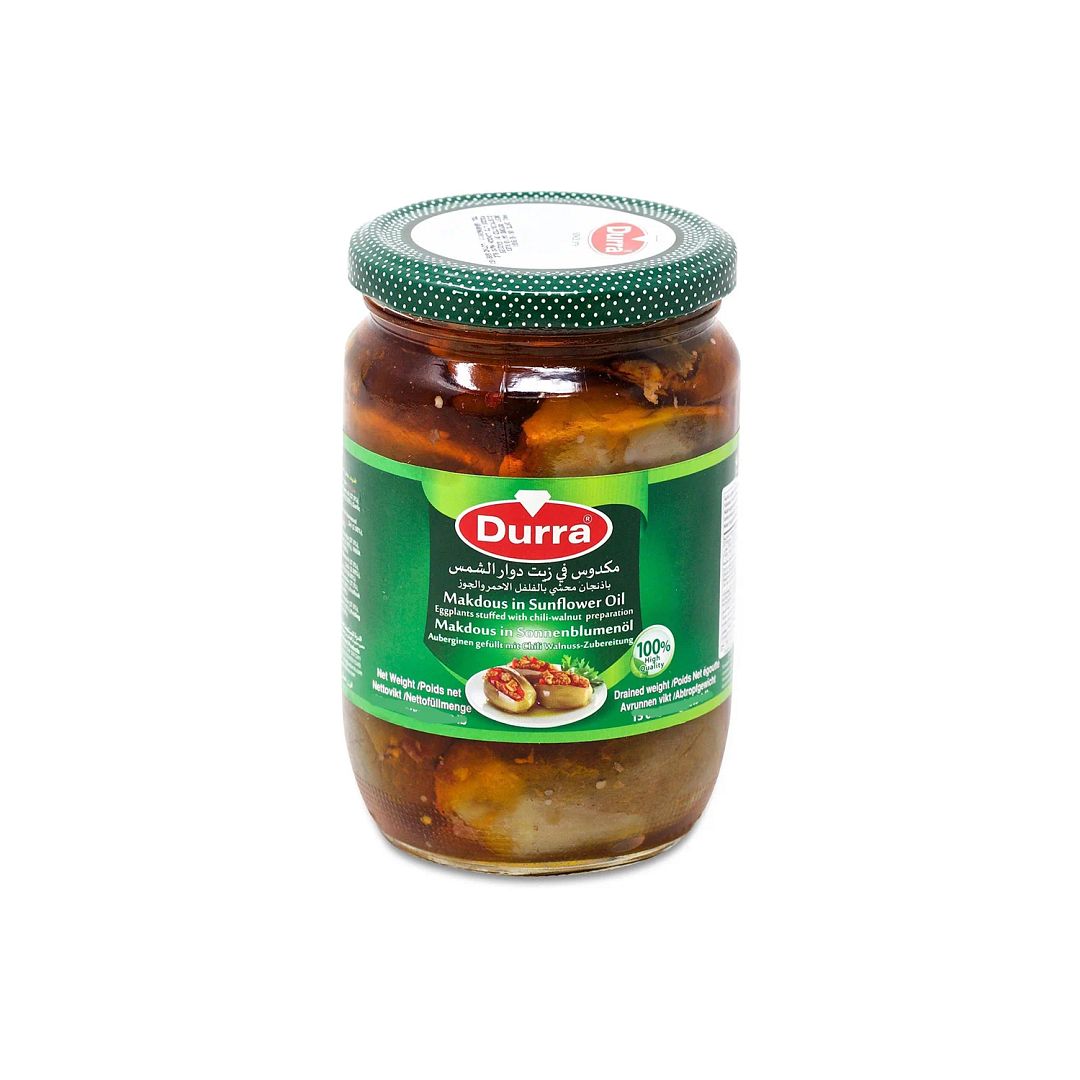 Durra Makdous In Sunflower Oil 880g