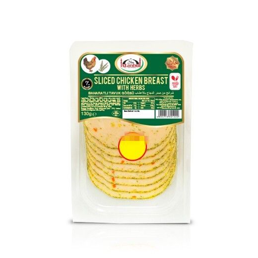 Istanbul Sliced Chicken Breast With Peppers 130g