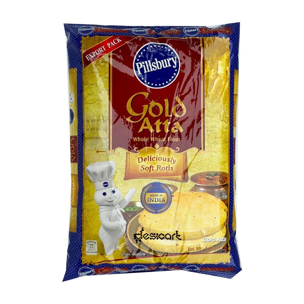 Pillsbury Gold Atta Whole Wheat Flour 5kg