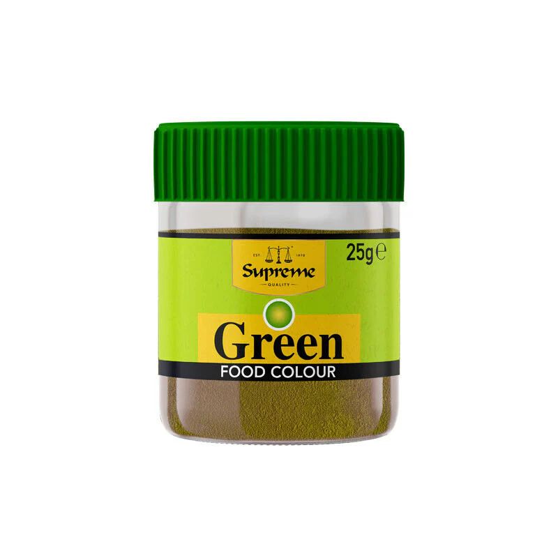 Supreme Green Food Colour 25g