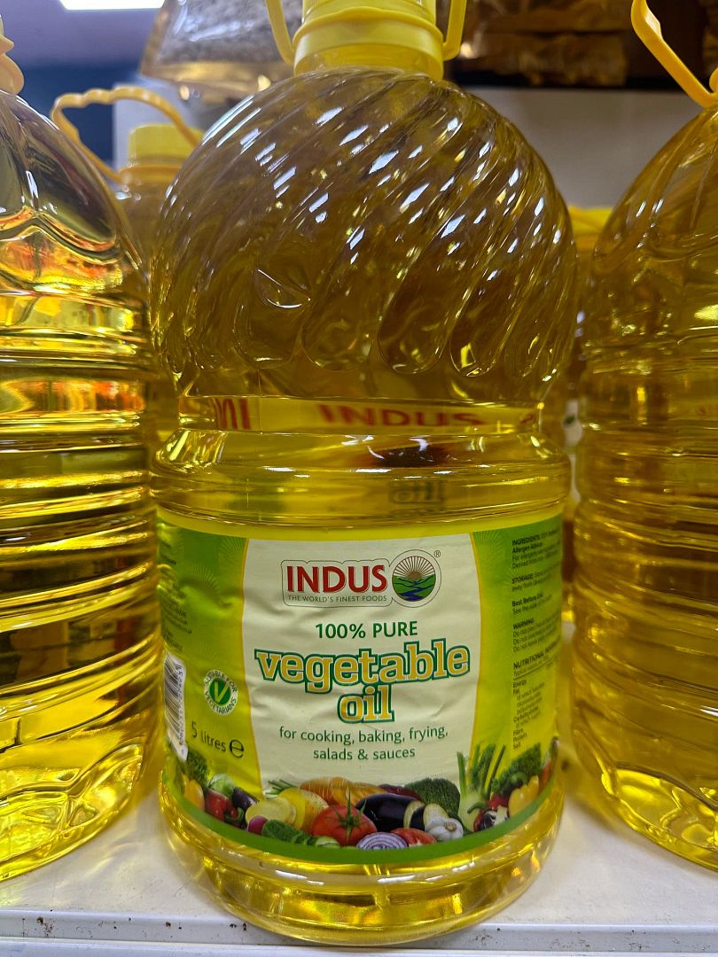 Indus 100% Pure Vegetable Oil 5L