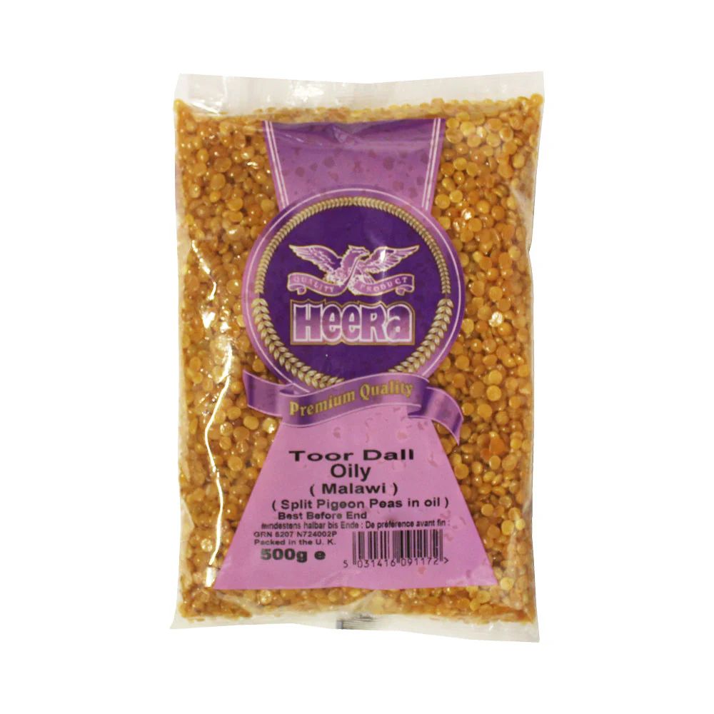 Heera Toor Dall Oily 500g