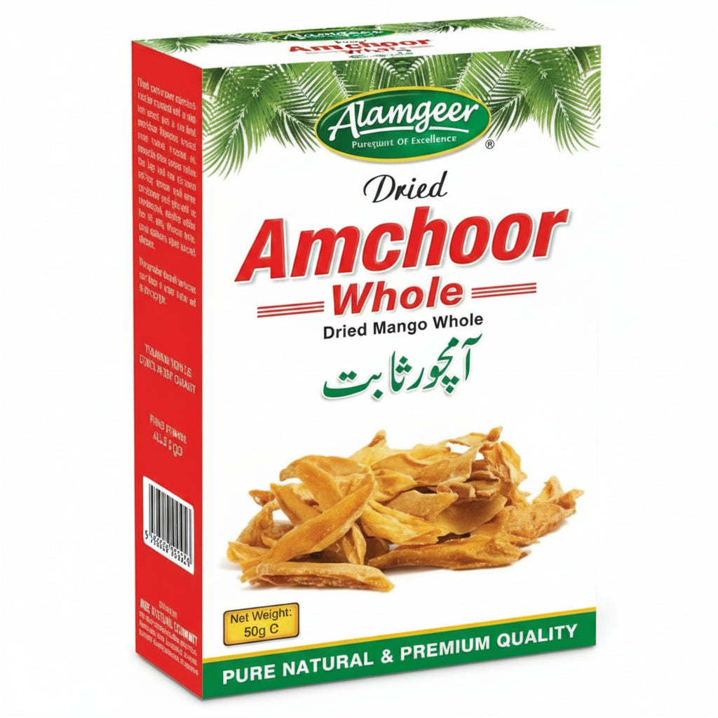Alamgeer Dried Amchoor (Dried Mango) Whole 50g