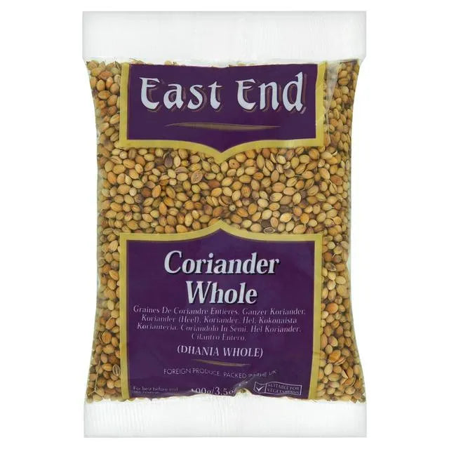 East End Whole Coriander (Dhania) 100g