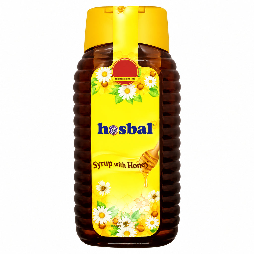 Hasbal Syrup With Honey Squeezable 350g