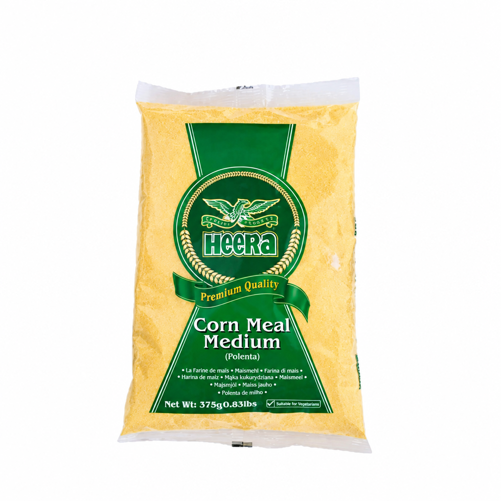 Heera Cornmeal Medium (Polenta) 375g