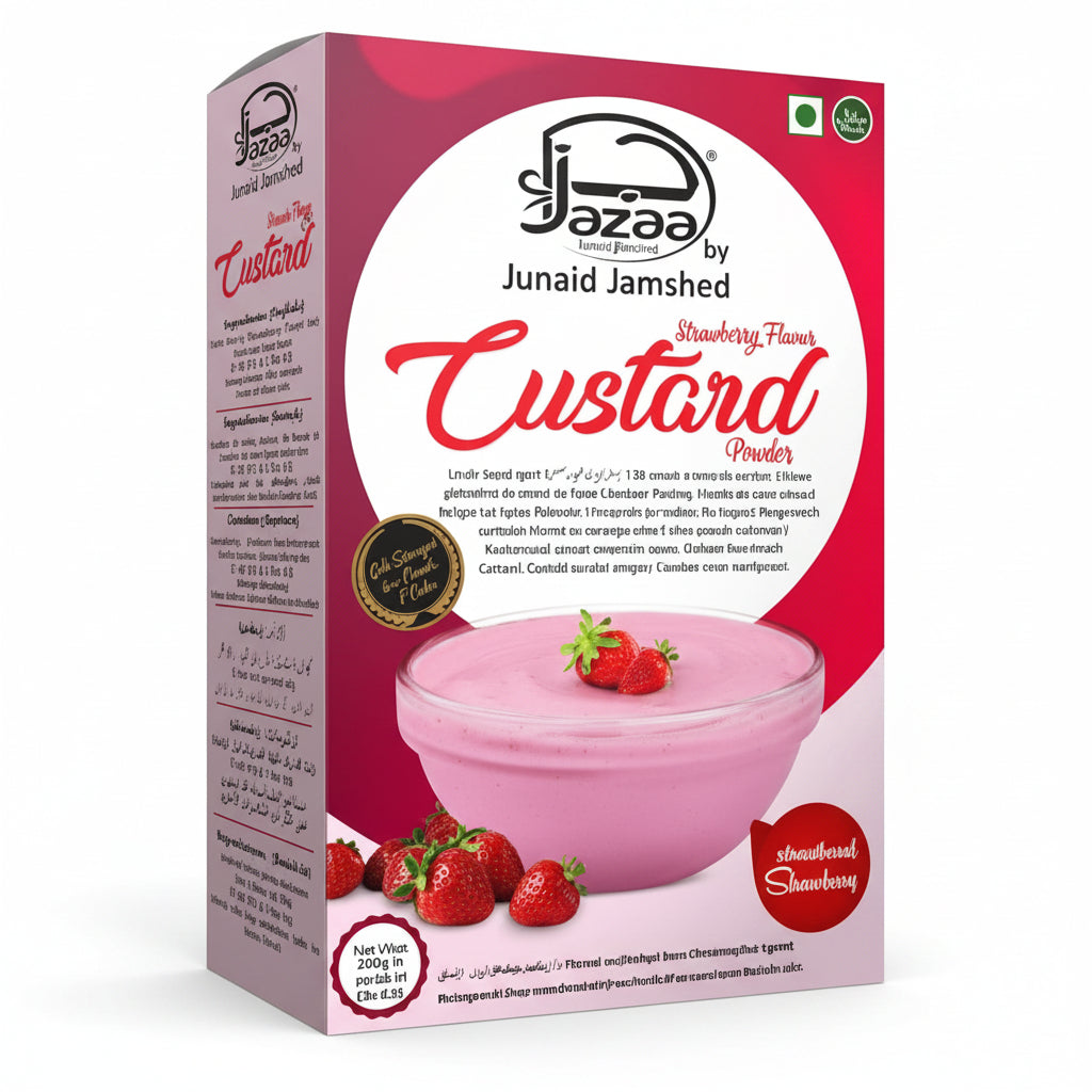 Jazaa Custard Powder (Strawberry) 250g