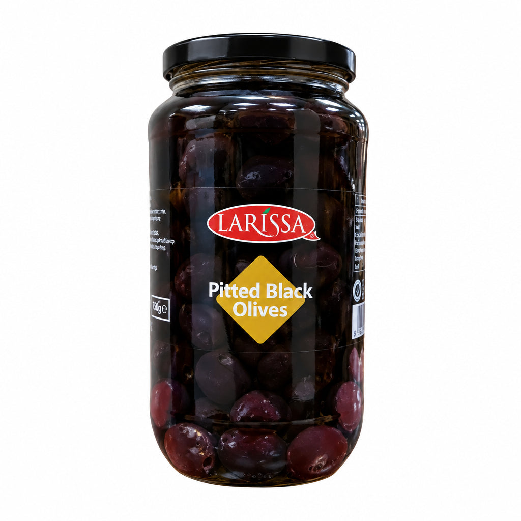 Larissa Pitted Black Olives 935g