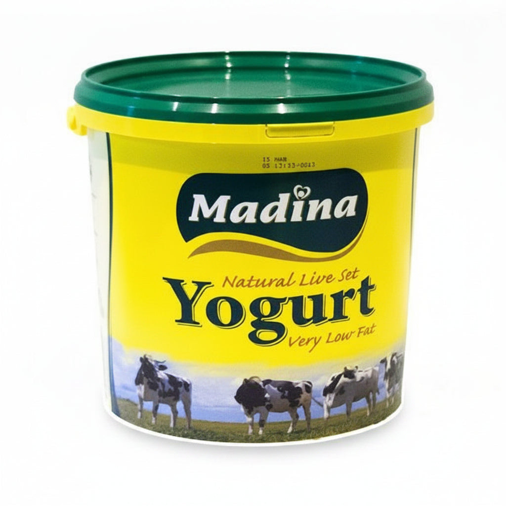 Madina Natural Live Set Yogurt (Very Low Fat) 5kg