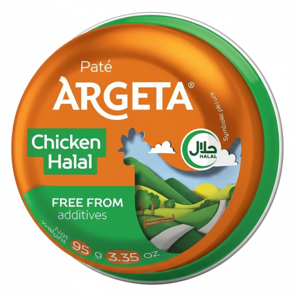 Pate Argeta Chicken Halal Free From Additives 95g