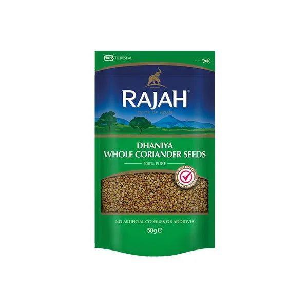 Rajah Whole Coriander (Dhaniya) Seeds 50g