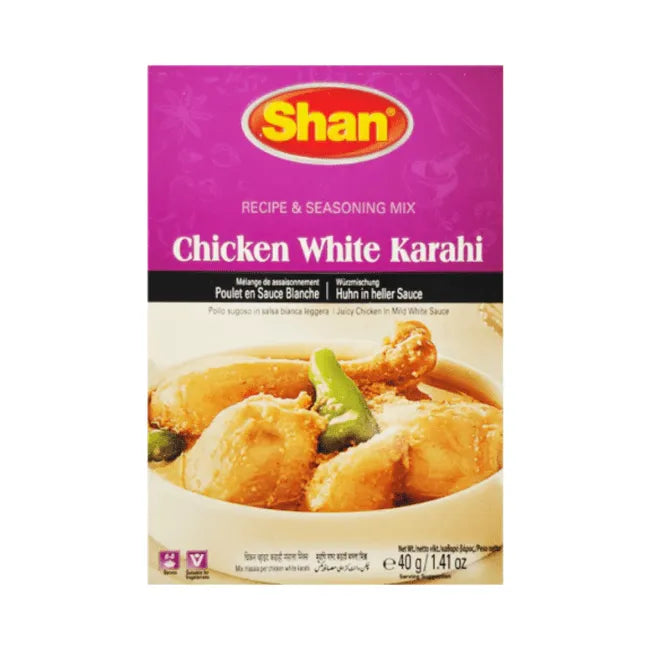 Shan Chicken White Karahi Seasoning Mix 40g