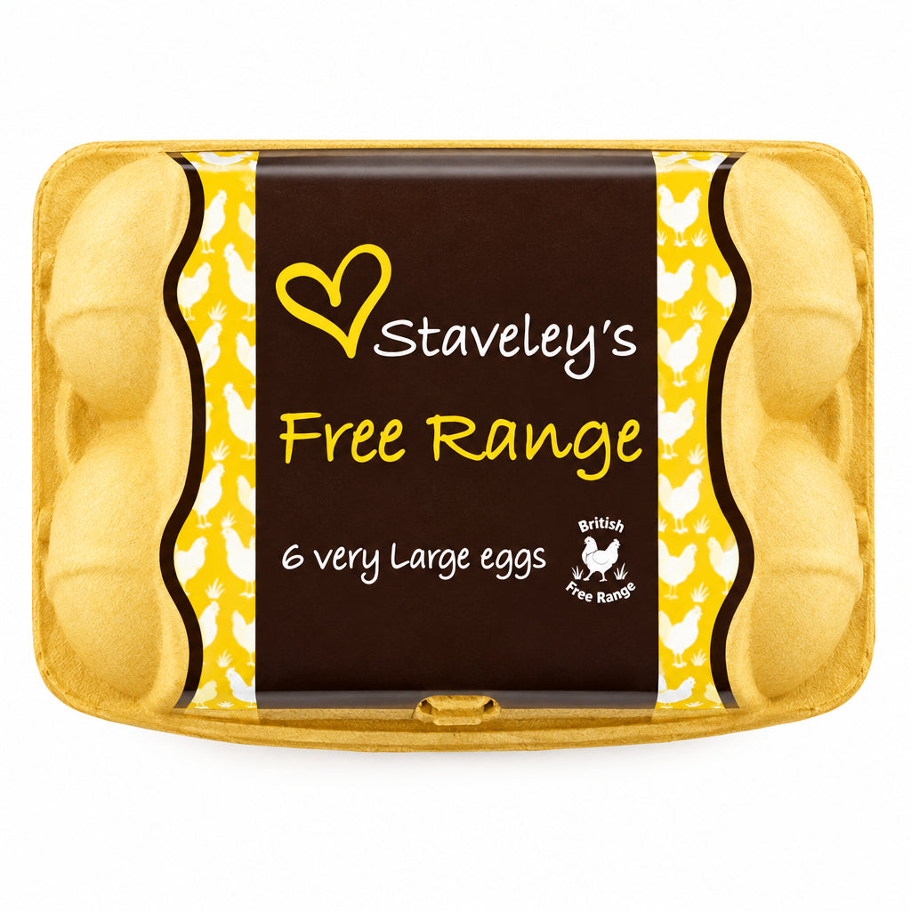 Staveley's Free Range Very Large Eggs