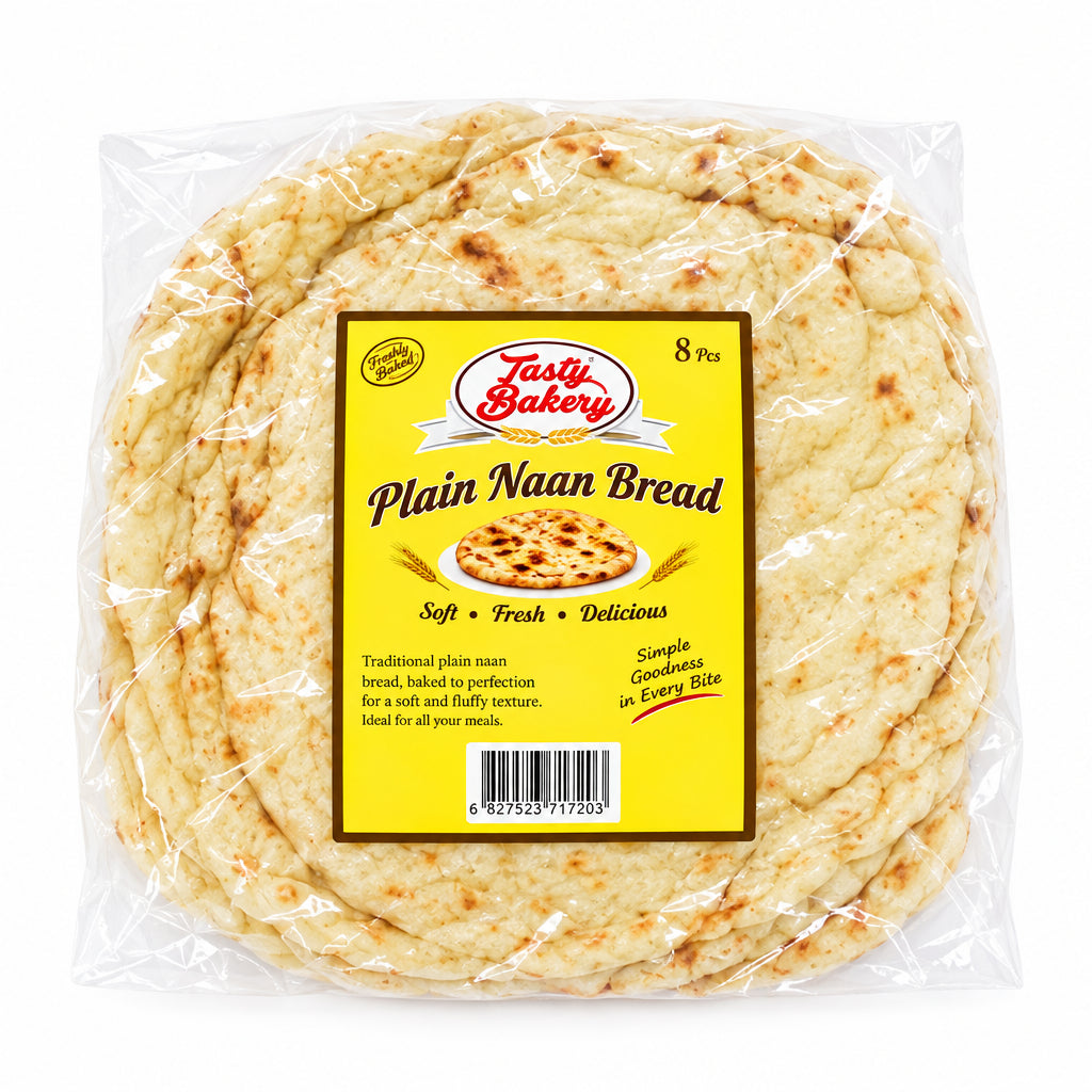 Tasty Bakery Garlic Naan Bread 3 Pieces