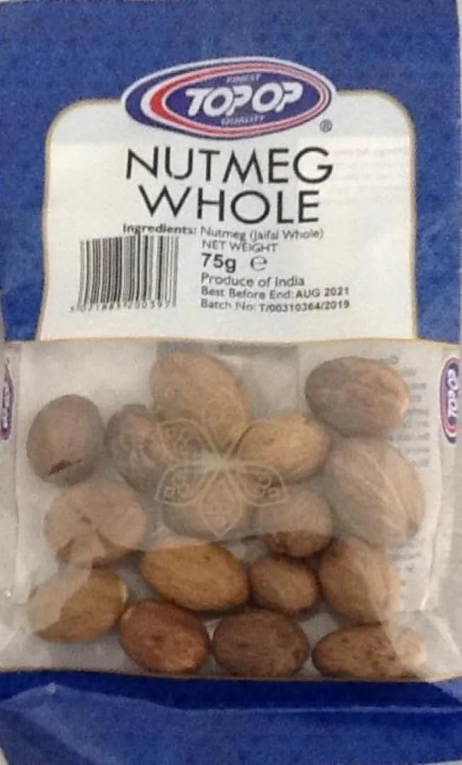 Top Op Nutmeg Whole 75g