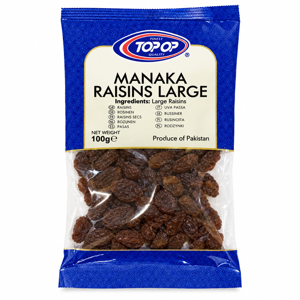 Top Op Manaka Raisins Large 100g