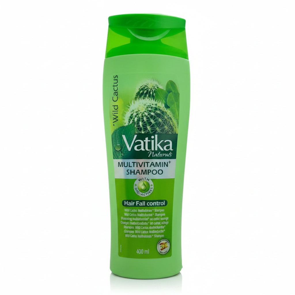 Vatika Wild Cactus Multivitamin+ Shampoo (Hair Fall Control) 400ml