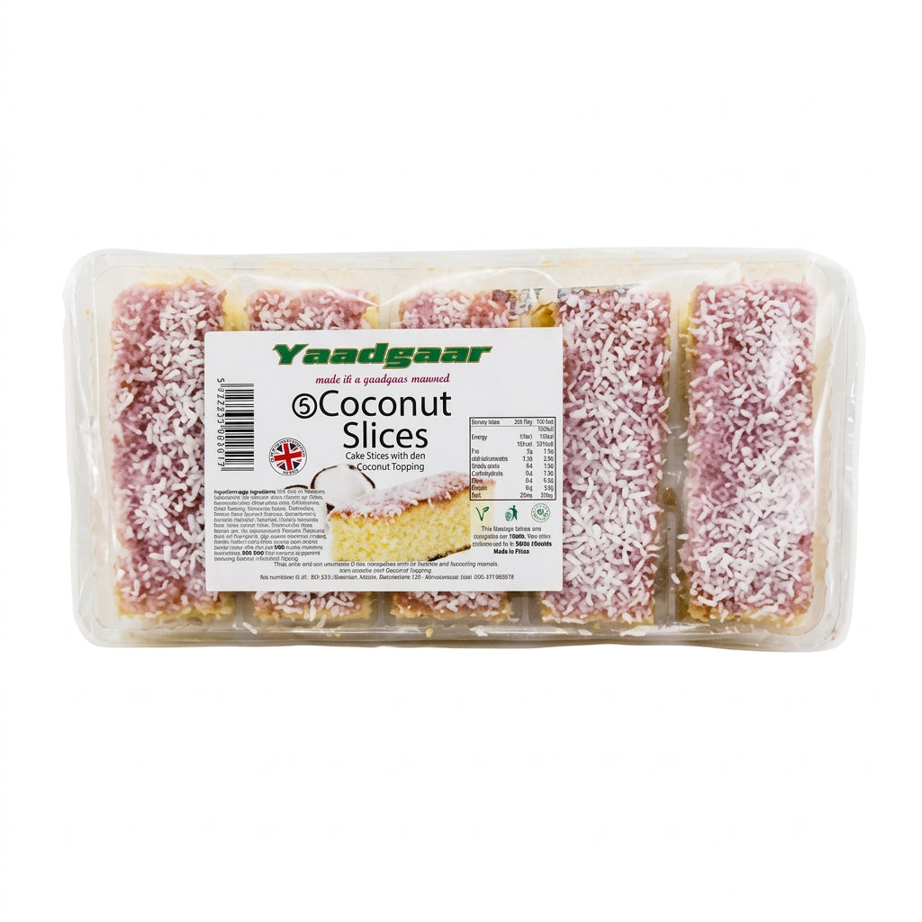 Yaadgaar Coconut Slices With Jam (5 pcs)