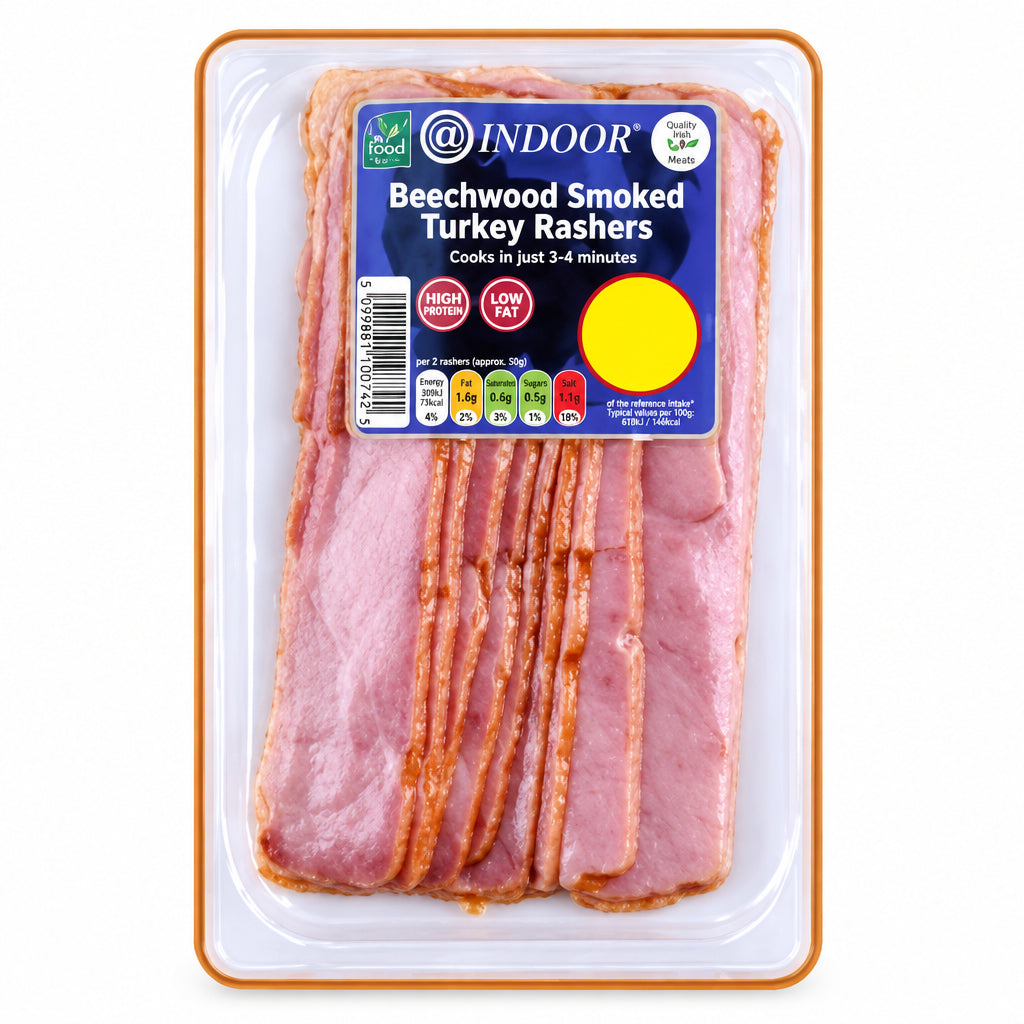Ynoor Beechwood Smoked Turkey Rashers 130g