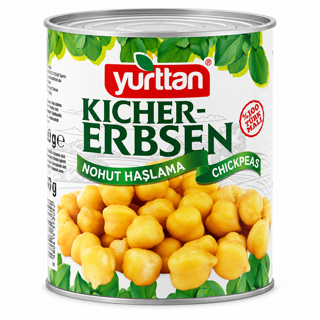 Yurttan Kicher Erbsen 580g