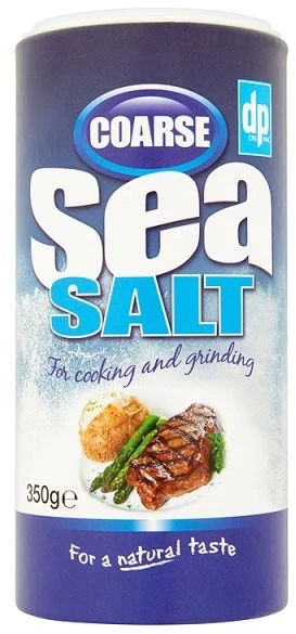 Dp Coarse Sea Salt 350g