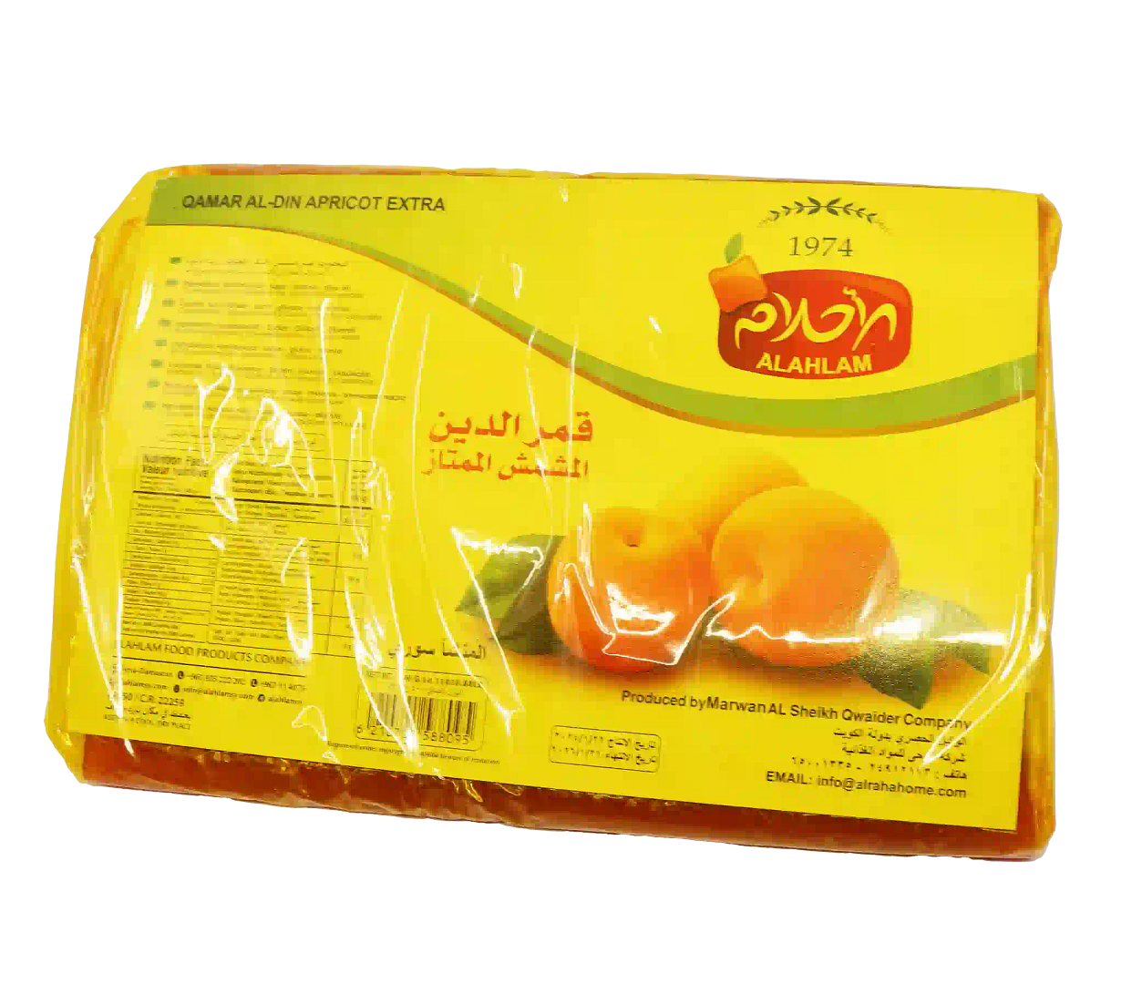 Alahlam Qamar Al Din Apricot Extra 400g