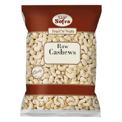 Sofra Raw Cashews 400g