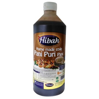 Hibah Homemade Style Pani Puri Pani 1L