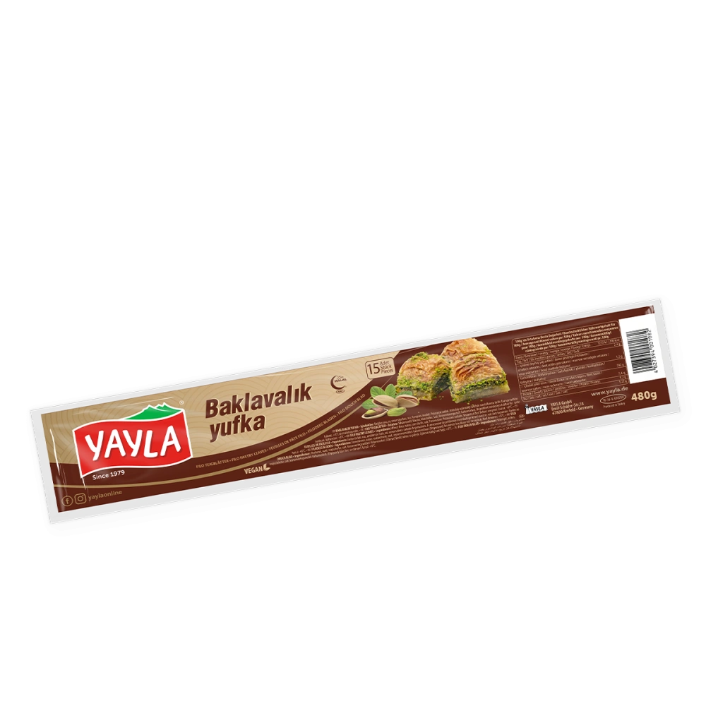 Yayla Baklavalik Yufka 480g