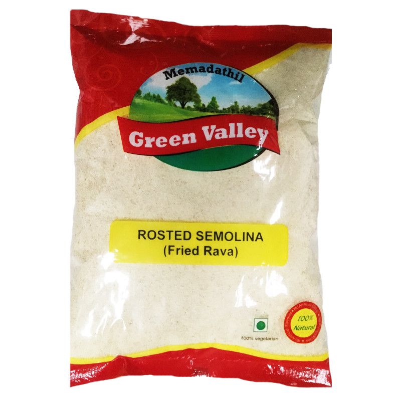 Memadathil Green Valley Roasted Semolina (Fried Rava) 1kg