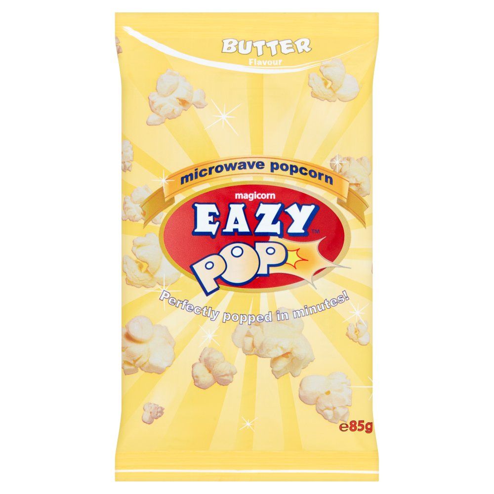Eazy Microwave Popcorn Butter 85g