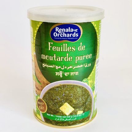 Renala Orchards Feuilles De Moutarde Puree 425g