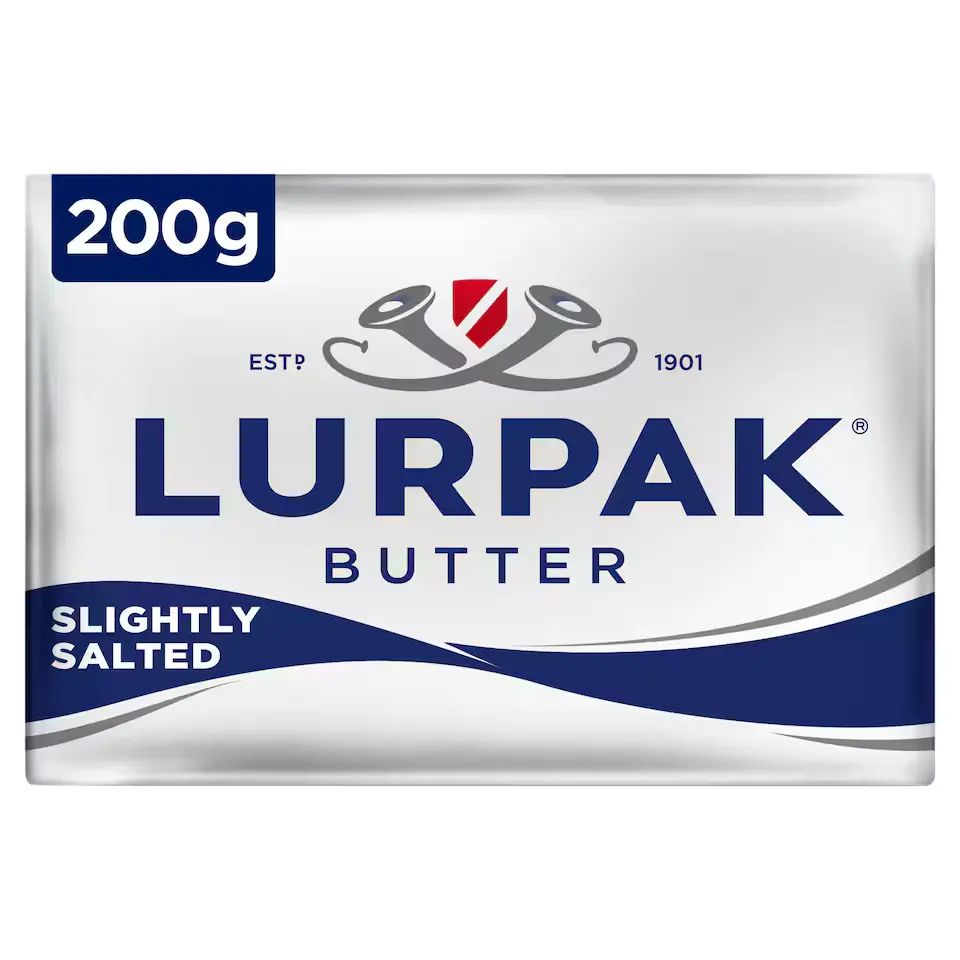 Lurpak Butter (Slightly Salted) 200g