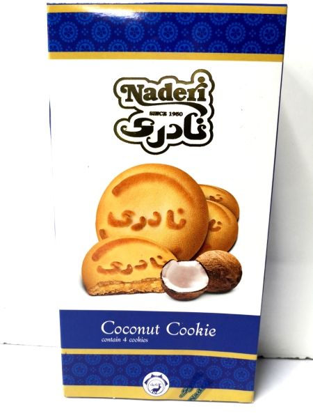 Naderi Cookie Filled with Coconut 200g