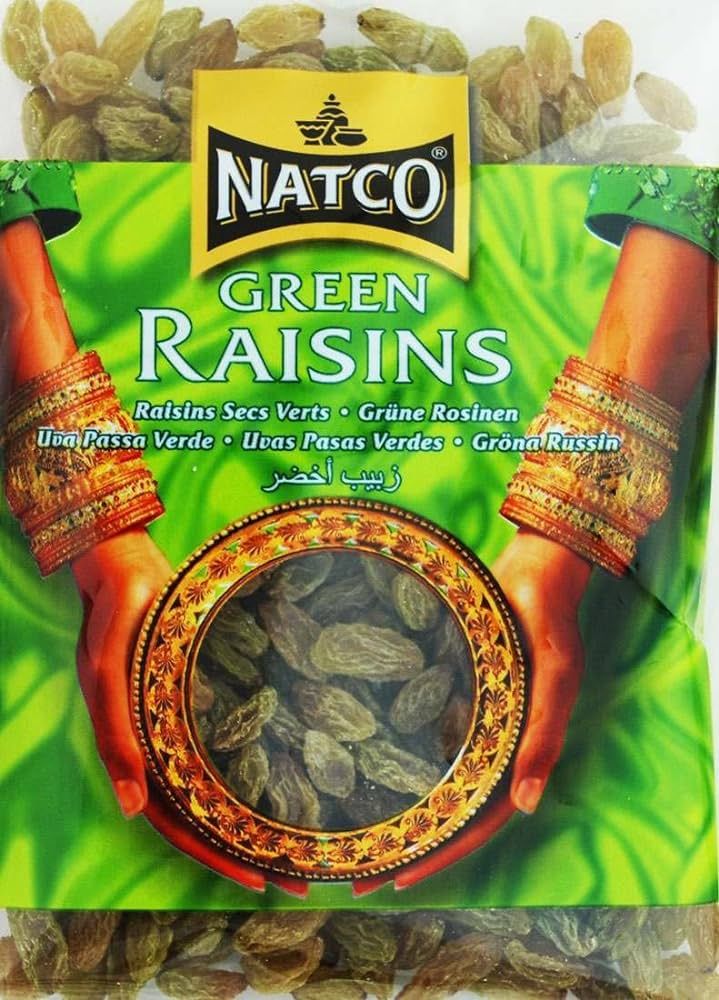 Natco Green Raisins 100g
