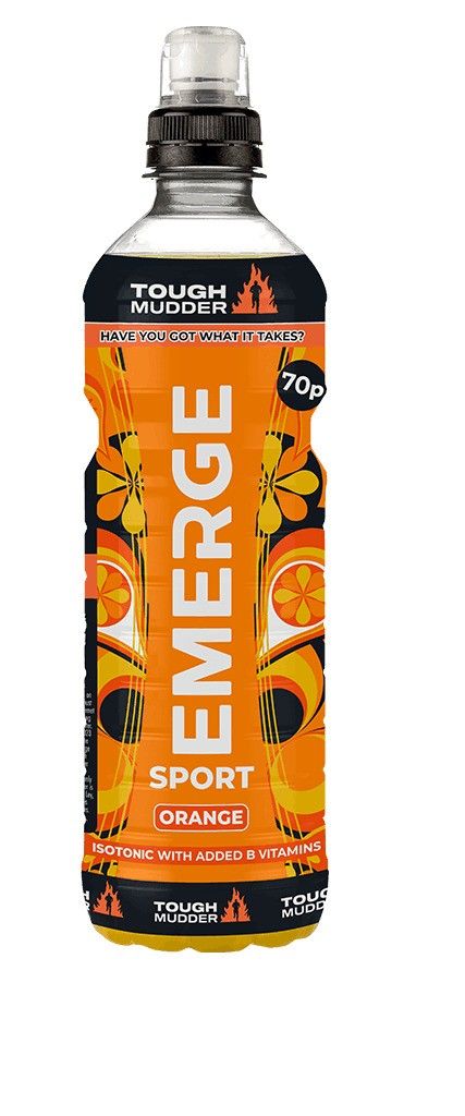 Tough Mudder Emerge Sport Orange 500ml