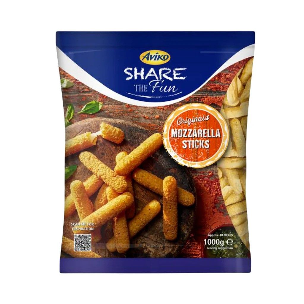 Aviko Originals Mozzarella Sticks 1kg