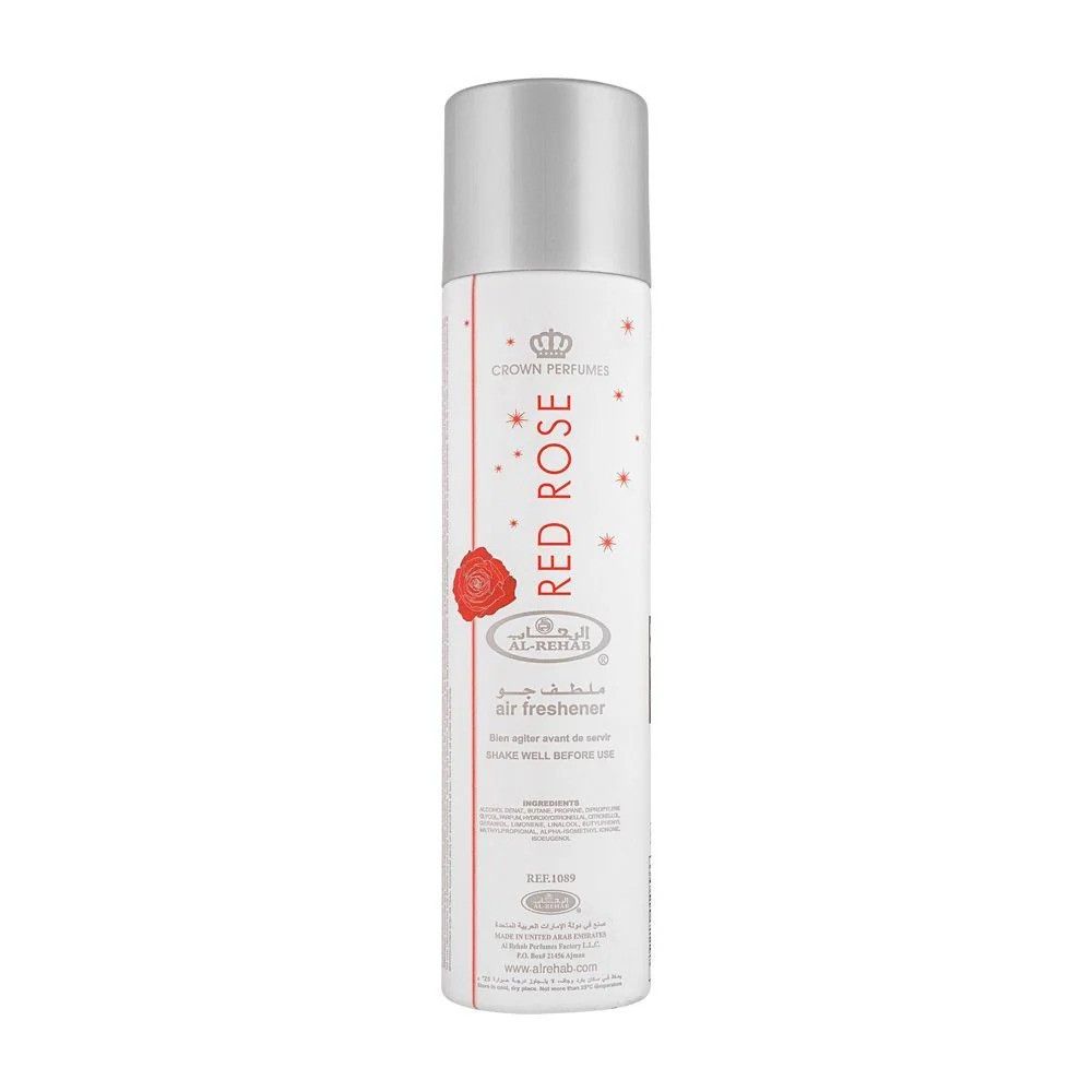 Crown Perfumes Red Rose Air Freshener 300ml