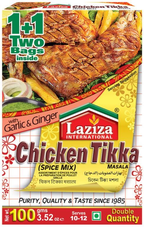 Laziza Chicken Tikka 100g